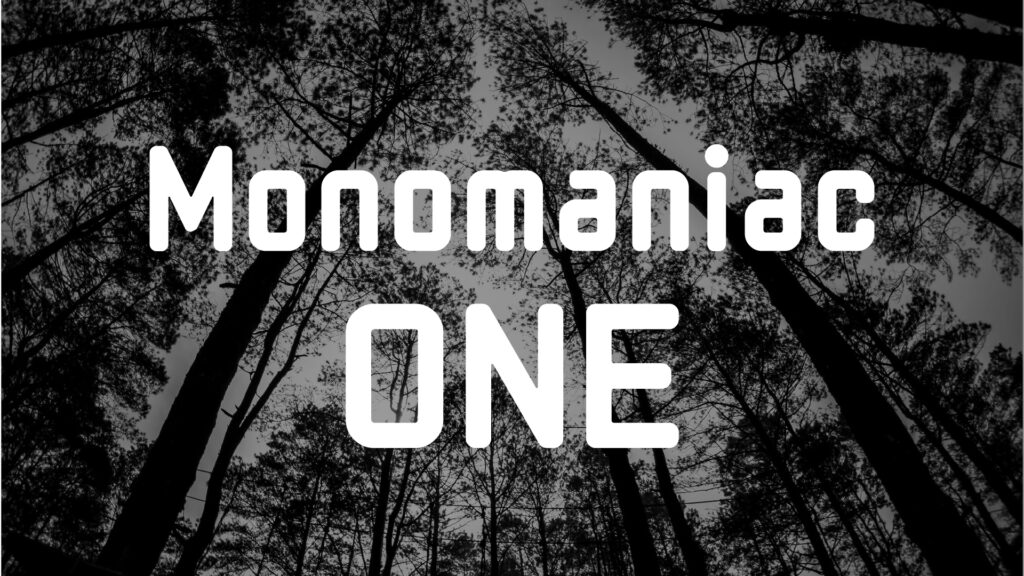 Monomaniac - One font
